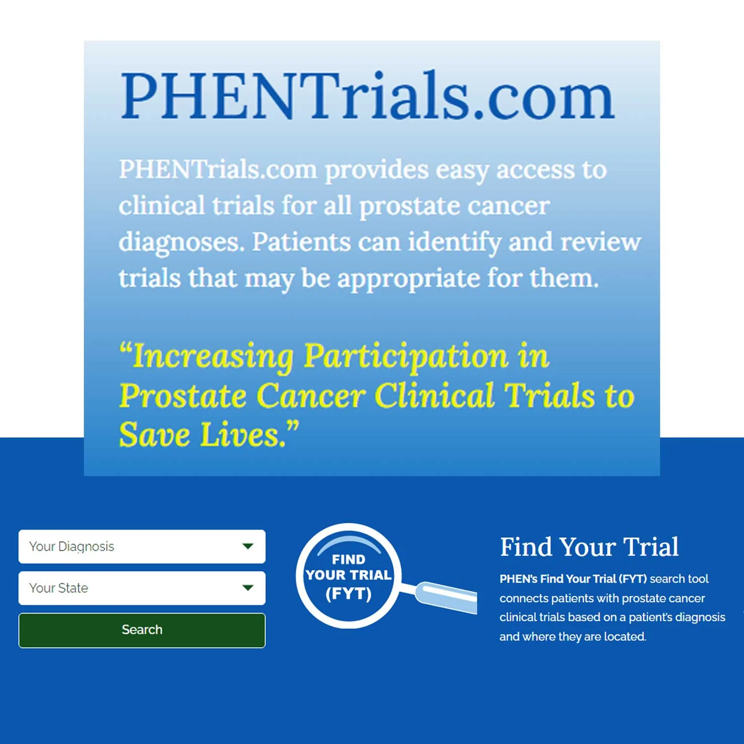 | PHENTrials Prostate Health